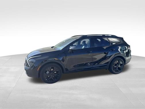 Ebony Black 2025 Kia Sportage X-Line
