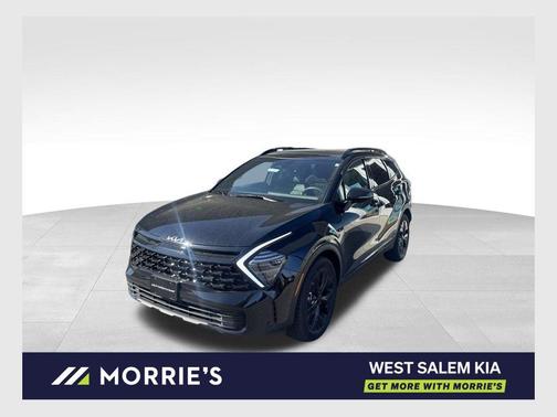 Ebony Black 2025 Kia Sportage X-Line