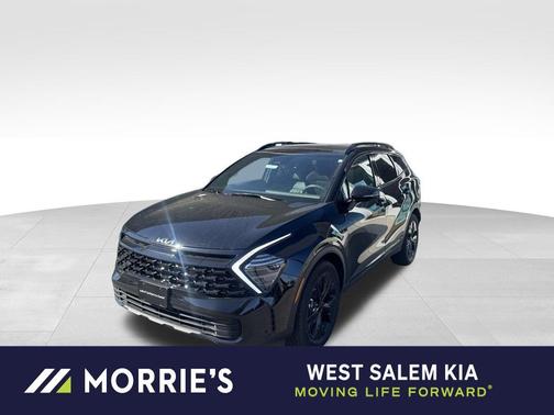 Ebony Black 2025 Kia Sportage X-Line