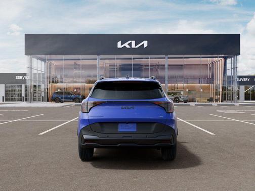 Nebular Blue 2026 Kia Sportage X-Line