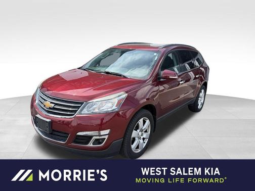 Siren Red Tintcoat 2017 Chevrolet Traverse 1LT
