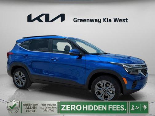 Neptune Blue 2024 Kia Seltos S