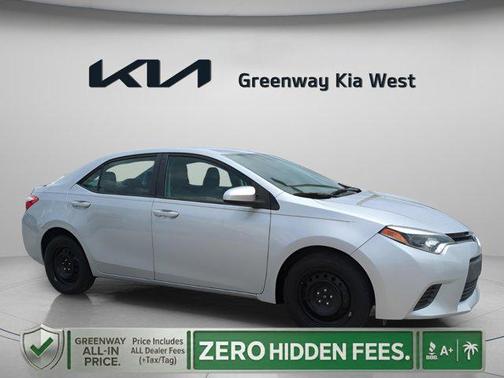 Classic Silver Metallic 2016 Toyota Corolla LE