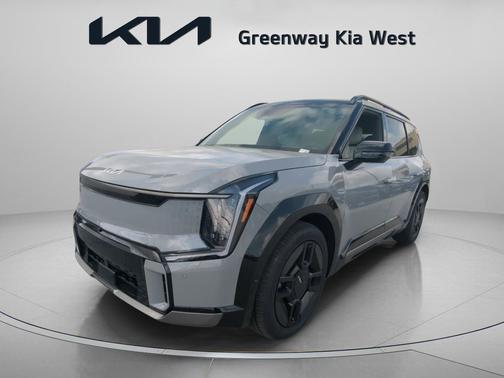 Wolf Gray/Ebony Black Roof 2026 Kia EV9 GT-Line