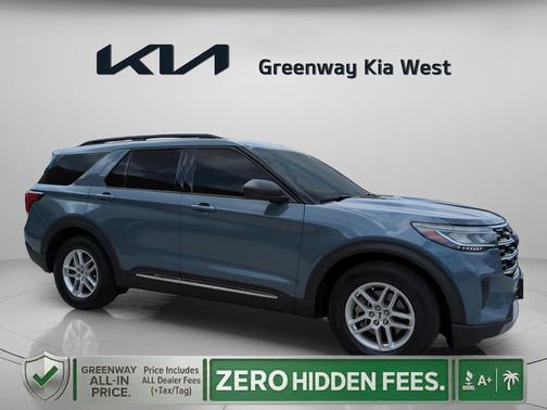 VAPOR BLUE 2025 Ford Explorer Active
