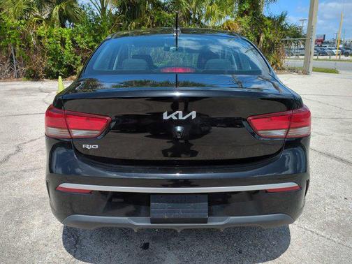 Aurora Black 2022 Kia Rio S