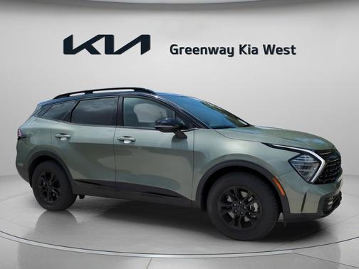 Jungle Green/Ebony Black Roof 2025 Kia Sportage S
