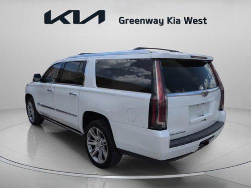 Crystal White Tricoat 2016 Cadillac Escalade ESV Premium