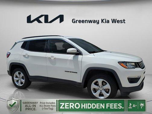 White Clearcoat 2018 Jeep Compass Latitude