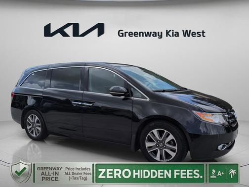 Crystal Black Pearl 2015 Honda Odyssey Touring