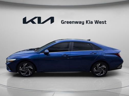 Intense Blue 2024 Hyundai ELANTRA HEV Limited