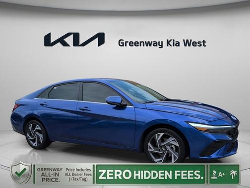 Intense Blue 2024 Hyundai ELANTRA HEV Limited