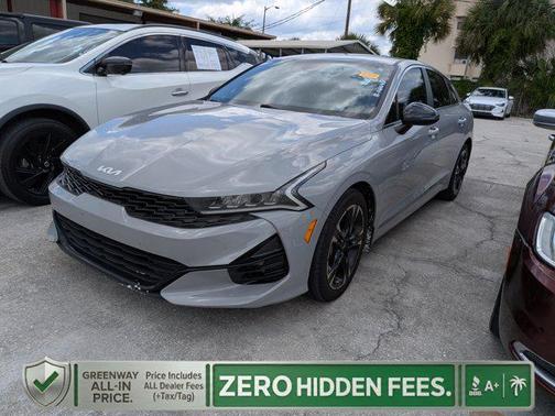 Wolf Gray 2022 Kia K5 GT-Line