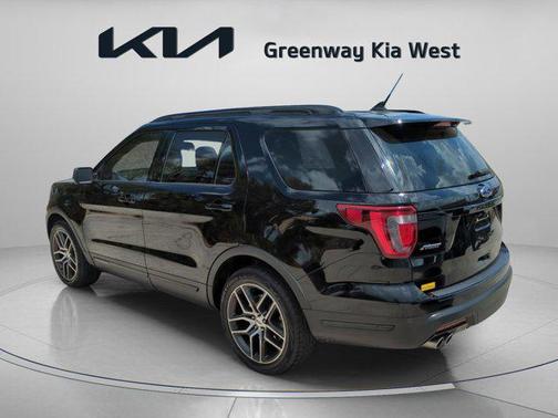 SHADOW BLACK 2018 Ford Explorer Sport
