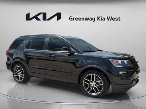 SHADOW BLACK 2018 Ford Explorer Sport