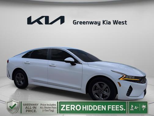 Glacial White Pearl 2022 Kia K5 LXS