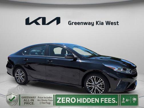 Aurora Black 2023 Kia Forte GT-Line