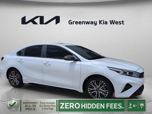 Snow White Pearl 2022 Kia Forte GT-Line