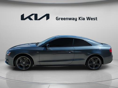 Monsoon Gray Metallic/Black Roof 2014 Audi A5 2.0T Premium Plus