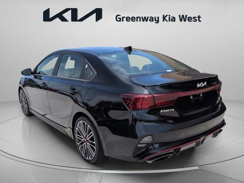 Aurora Black 2023 Kia Forte GT