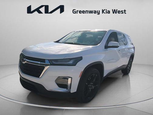 Summit White 2023 Chevrolet Traverse LS