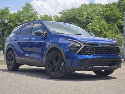 Sapphire Blue 2025 Kia Sportage X-Line