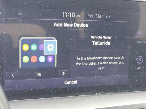 Glacial White Pearl 2024 Kia Telluride LX