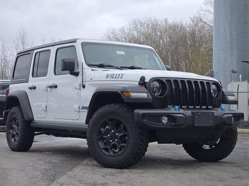 Bright White Clearcoat 2023 Jeep Wrangler 4xe Base