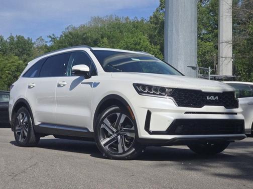 Snow White Pearl 2023 Kia Sorento Hybrid EX