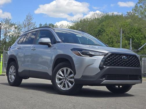 Silver 2022 Toyota Corolla Cross LE