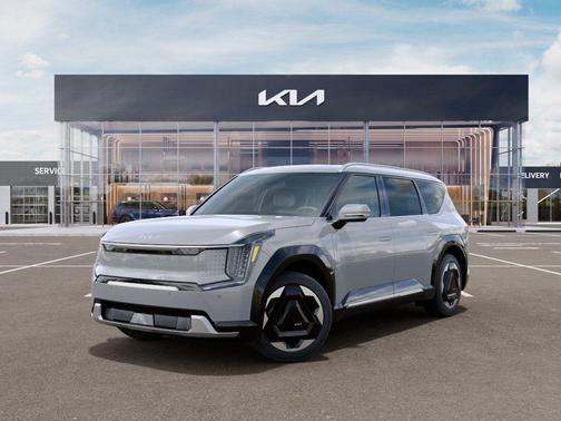 Wolf Gray 2026 Kia EV9 Land