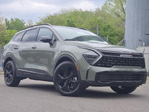 Jungle Green 2025 Kia Sportage X-Line