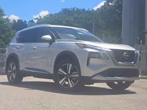 Brilliant Silver Metallic 2023 Nissan Rogue Platinum