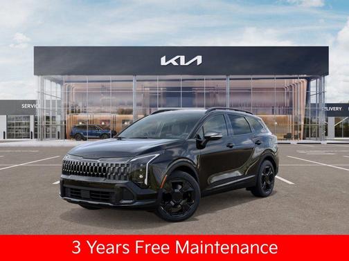 Ebony Black 2026 Kia Sportage X-Line