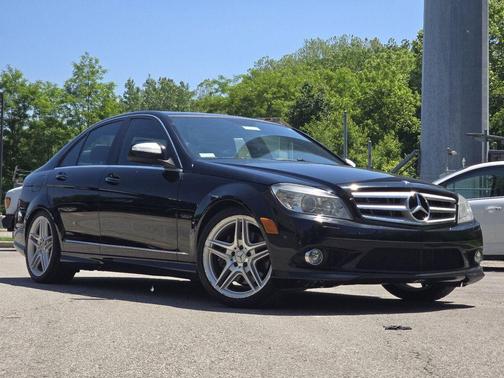 Black 2009 Mercedes-Benz C-Class C 350 Sport