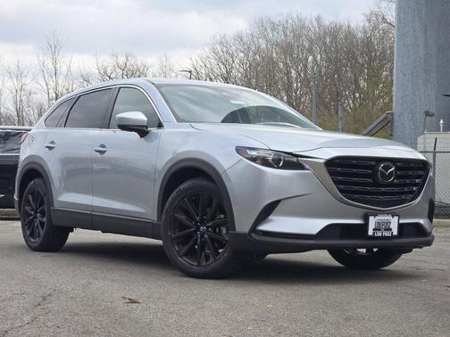 Sonic Silver Metallic 2023 Mazda CX-9 Touring Plus