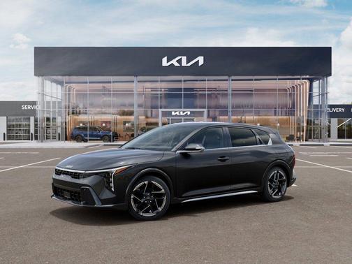 Gray 2026 Kia K4 GT-LINE
