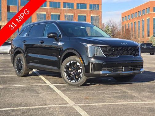 Ebony Black 2026 Kia Sorento S