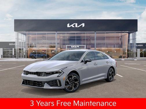 Wolf Gray 2026 Kia K5 GT-Line