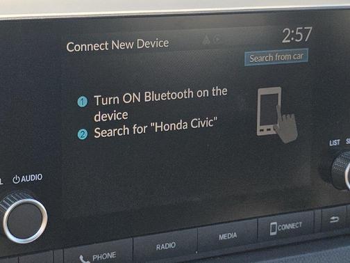 White 2025 Honda Civic Sport