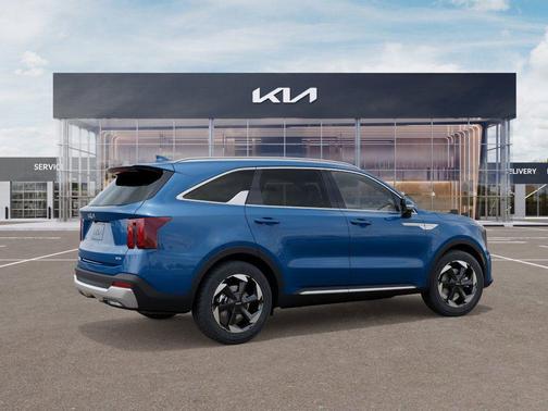 Mineral Blue 2026 Kia Sorento Hybrid EX