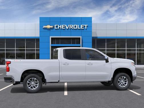 Summit White 2026 Chevrolet Silverado 1500 LT
