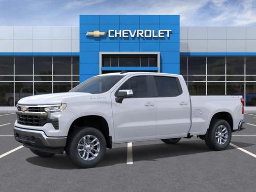 Summit White 2026 Chevrolet Silverado 1500 LT