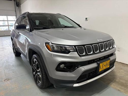 Billet Silver Metallic Clearcoat 2022 Jeep Compass Limited