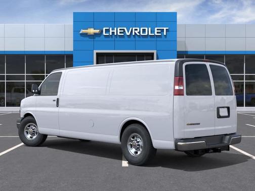Summit White 2026 Chevrolet Express 3500 Work Van