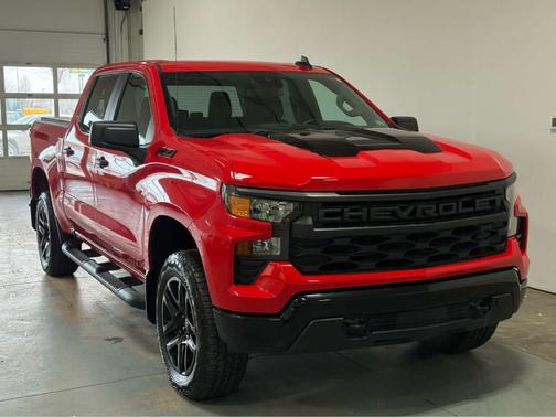 Red 2024 Chevrolet Silverado 1500 Custom Trail Boss