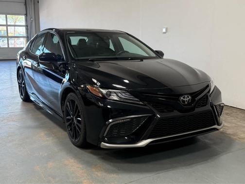 Midnight Black Metallic 2023 Toyota Camry XSE
