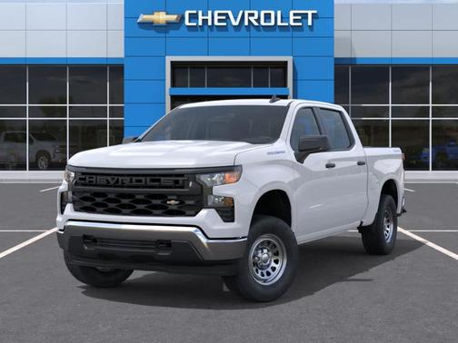 Summit White 2026 Chevrolet Silverado 1500 WT