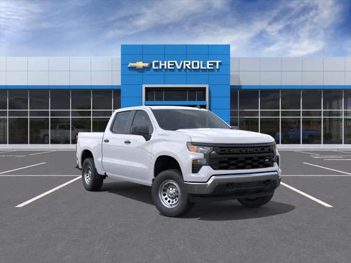 Summit White 2026 Chevrolet Silverado 1500 WT
