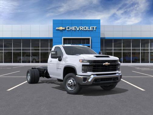 Summit White 2026 Chevrolet Silverado 3500 WT